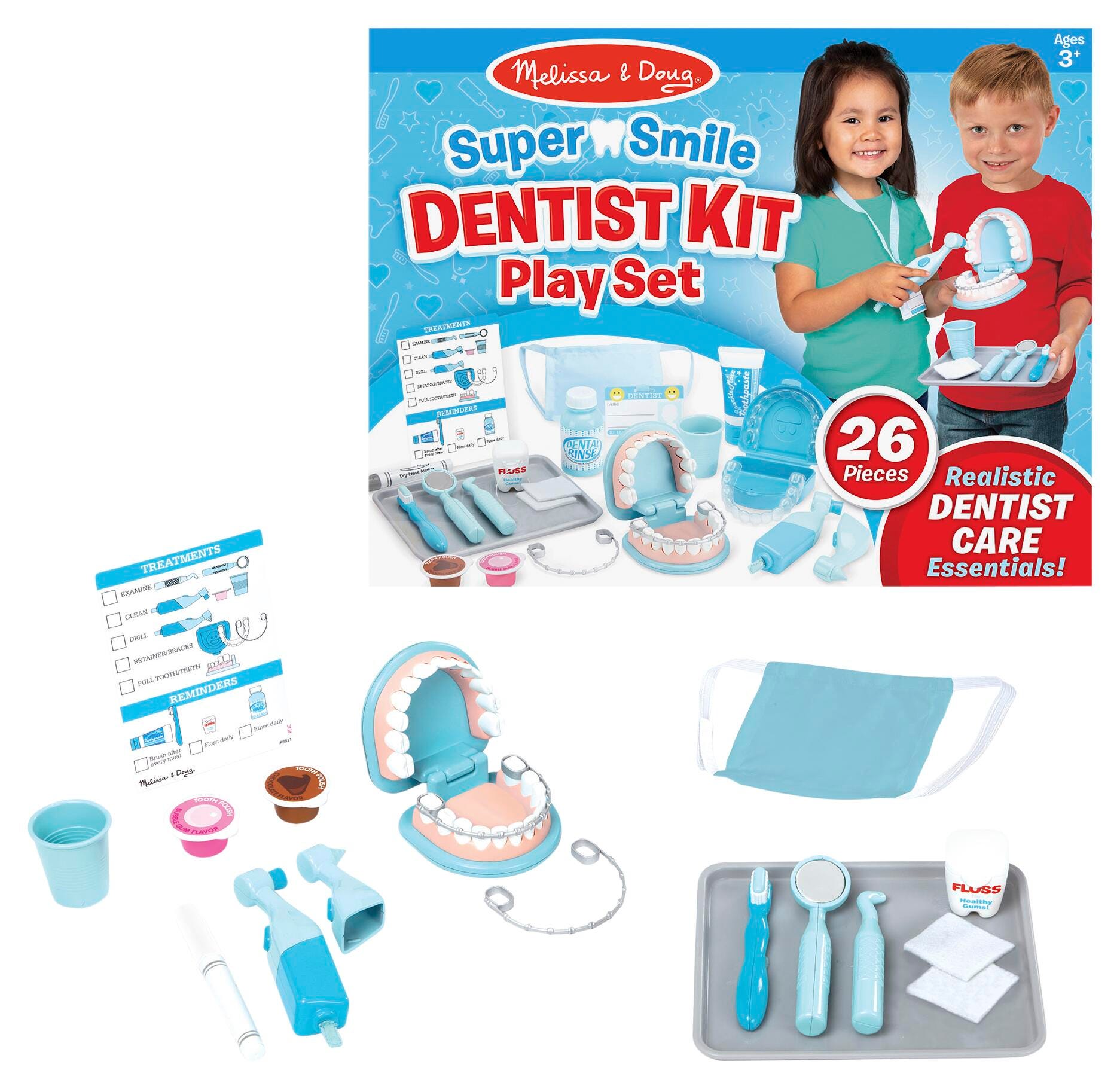 Melissa Doug Super Smile Dentist Play Set